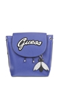 GUESS-Γυναικείο σακίδιο πλάτης Guess VARSITY POP PIN UP μπλε